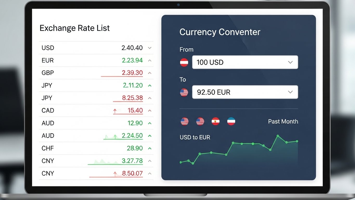 Kursna Lista i Konvertor Valuta – Kako Pratiti i Konvertovati Valute